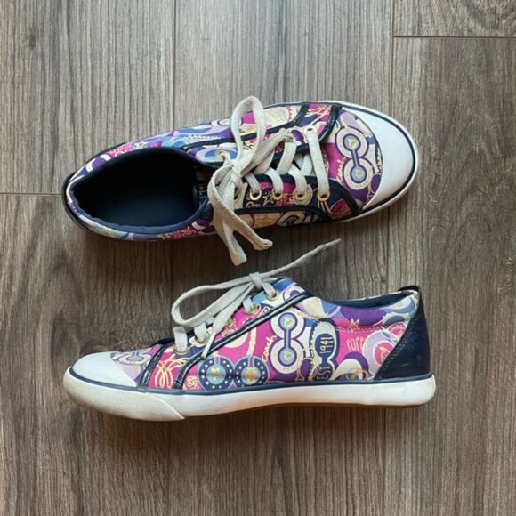 Coach Barrett Poppy Sneakers - Picture 1 of 4
